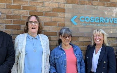 Blair McDougall, MP Visits Cosgrove Care to Meet Key Staff and Supported People